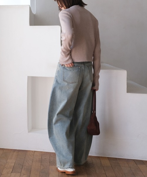 AKTE（アクテ） ジーンズ デニム デニムパンツ バギートップデニム