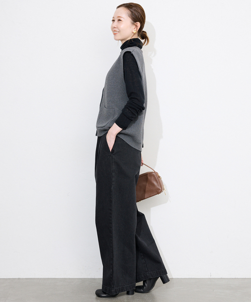 期間限定！SLOBE IENA ニットジレ　極美品 SLOBE IENA（スローブイエナ）の「《予約》モールヤーン