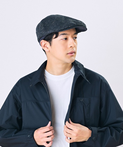 CA4LA（カシラ） 帽子 ベレー帽 TWEED NEP HUNTING メンズ : ZOZOTOWN
