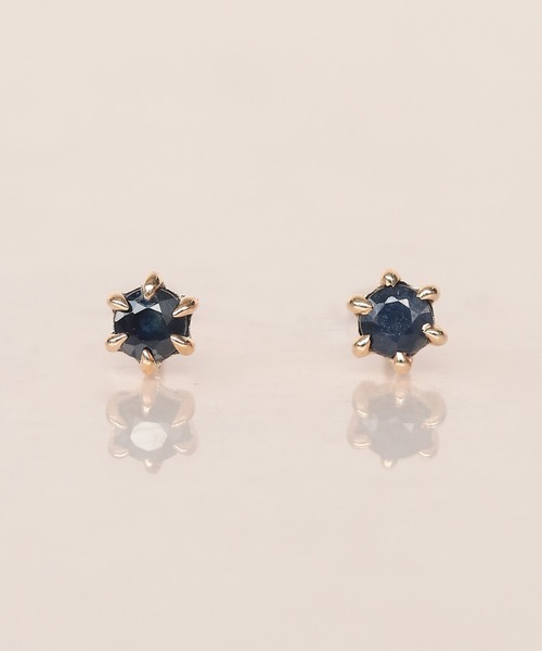 NOIR DE POUPEE（ノワールドプーペ） ピアス 「WEB限定」K10 誕生石