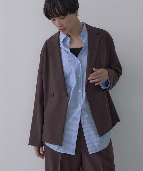 INDIVI GALLEST ジャケット テーラードジャケット Comfy SET UP
