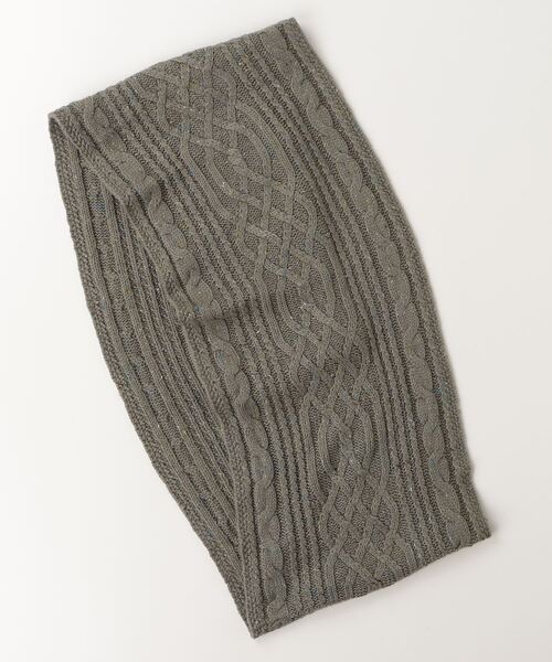 「VIBGYOR」 スヌード - グリーン メンズ_画像2