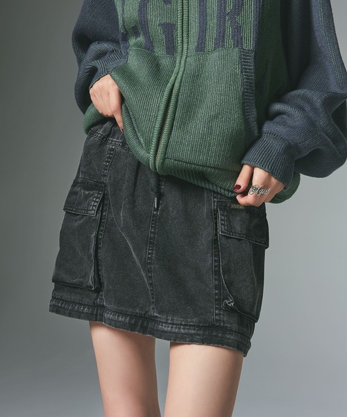 X-girl（エックスガール） スカート CONVERTIBLE CARGO SKIRT