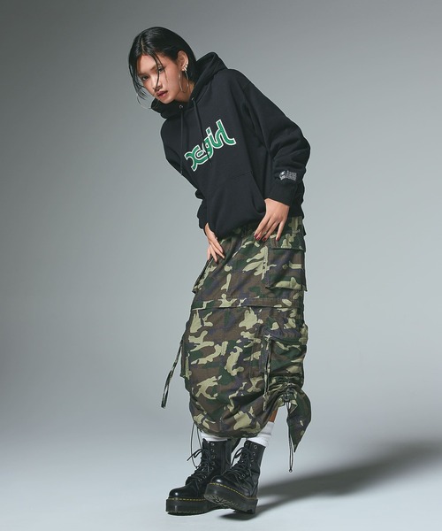 ロング スカート CONVERTIBLE CARGO SKIRT | X-girl | 05