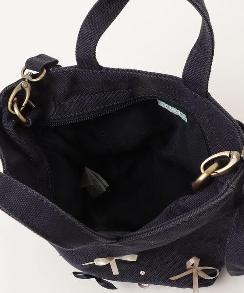 TOCCA（トッカ） リボン2WAYバッグ - ネイビー レディース : ZOZOTOWN
