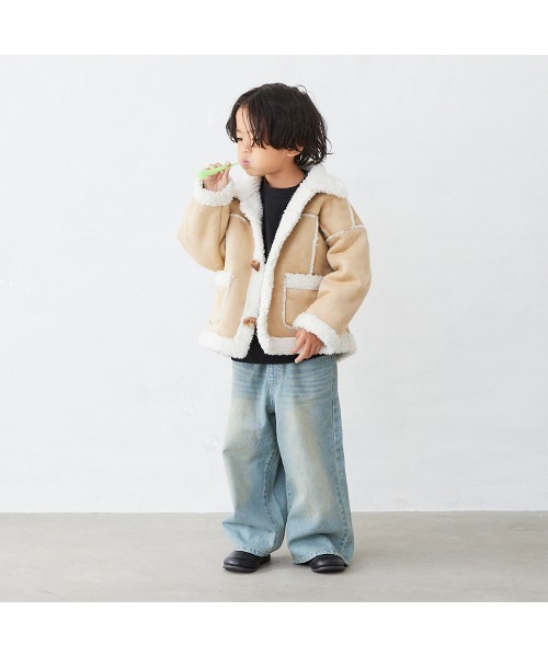 Fluffy BROTHERS（フラッフィーブラザーズ） コート アウター ムートン