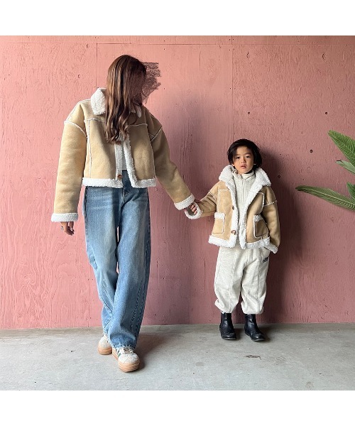 68&BROTHERS ムートンジャケット Fluffy BROTHERS（フラッフィーブラザーズ） コート アウター ムートン