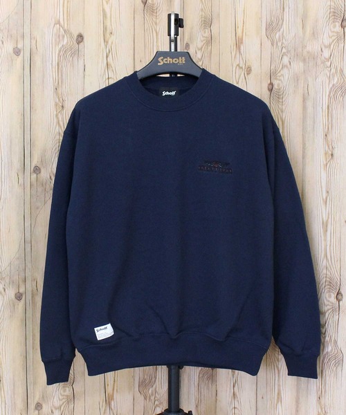 Schott N.Y.C（ショット） トレーナー スウェット SHAKE HAND SNAKE