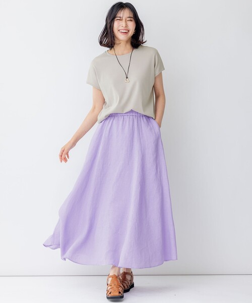 23区（ニジュウサンク） 半袖Tシャツ 38 グレー レディース : ZOZOTOWN