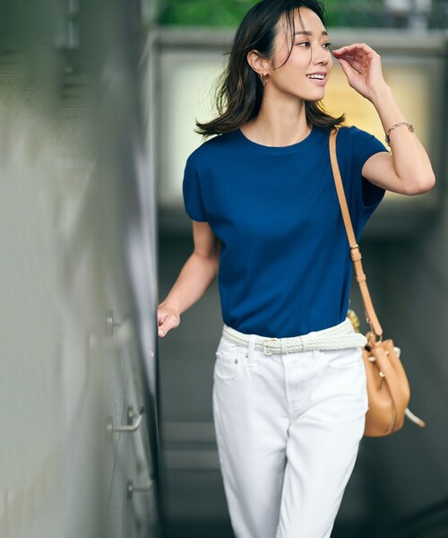 23区（ニジュウサンク） 半袖Tシャツ 38 グレー レディース : ZOZOTOWN