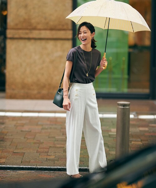 23区（ニジュウサンク） 半袖Tシャツ 38 グレー レディース : ZOZOTOWN