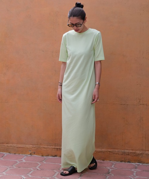 AKTE（アクテ） 半袖ワンピース FREE ブラック レディース : ZOZOTOWN