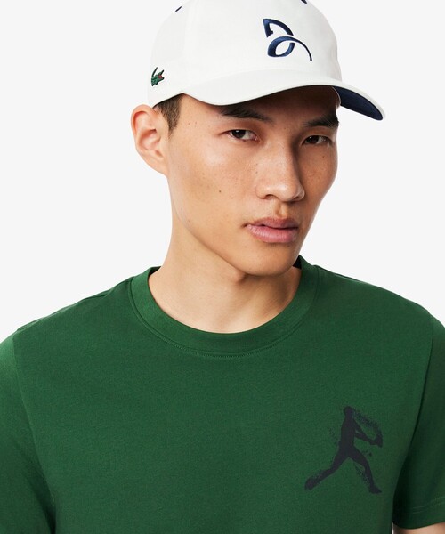 LACOSTE（ラコステ） tシャツ 「ノバク・ジョコビッチ」ドライTシャツ