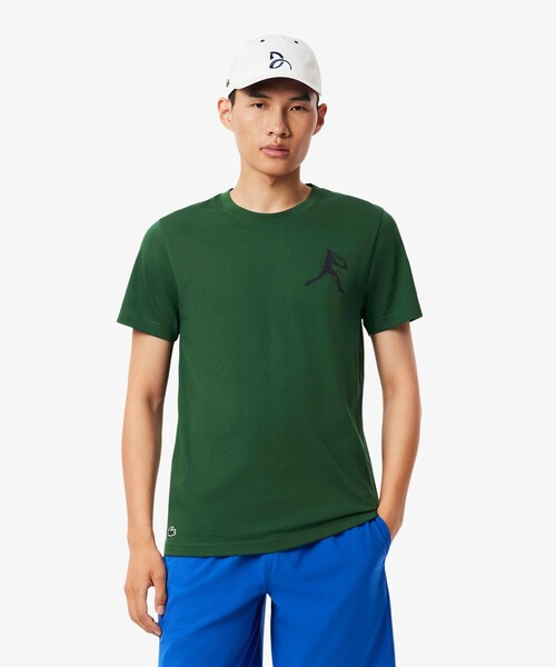 LACOSTE（ラコステ） tシャツ 「ノバク・ジョコビッチ」ドライTシャツ