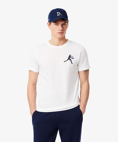 ラコステ（LACOSTE）/『ノバク・ジョコビッチ』ドライTシャツ＆キャップ LACOSTE（ラコステ） tシャツ 「ノバク・ジョコビッチ」ドライTシャツ