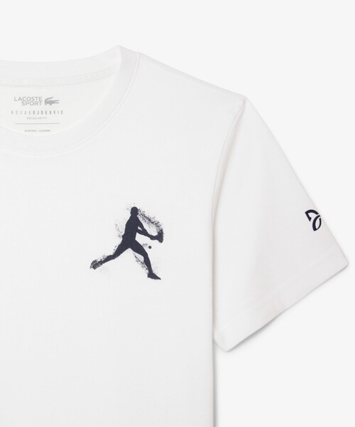 LACOSTE（ラコステ） tシャツ 「ノバク・ジョコビッチ」ドライTシャツ