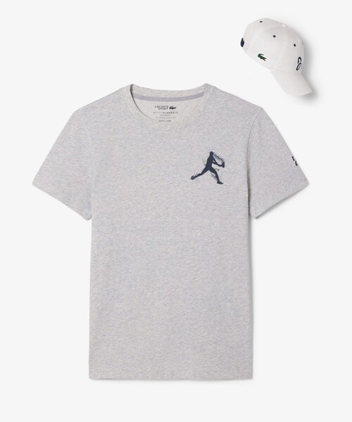 LACOSTE（ラコステ） tシャツ 「ノバク・ジョコビッチ」ドライTシャツ