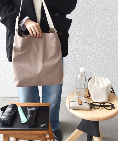 SHIPS（シップス） トートバッグ 「WEB限定」ベルト デザイン ハンドル