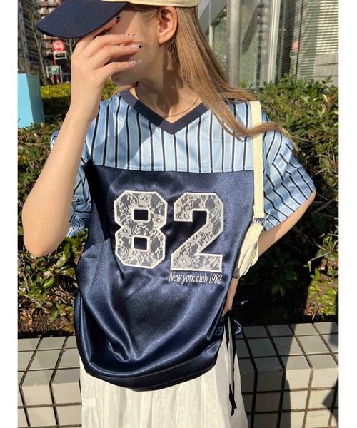 「WC」 半袖チュニック FREE ピンク レディース_画像2