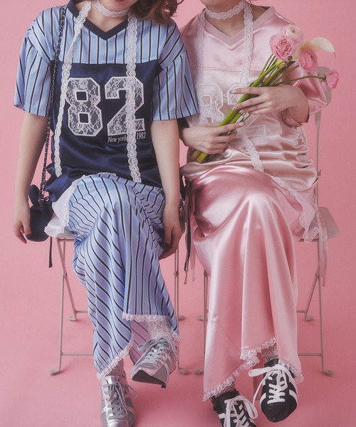 「WC」 半袖チュニック FREE ピンク レディース_画像10