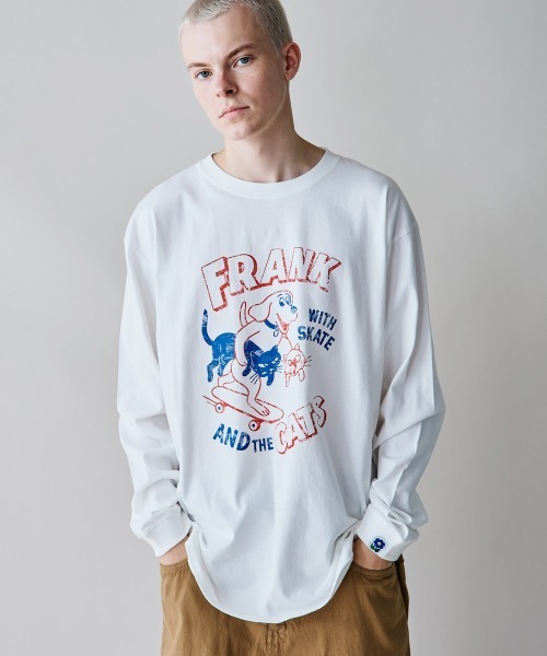 rehacer（レアセル） tシャツ : Chill Friends L/S T-Shirt / チル