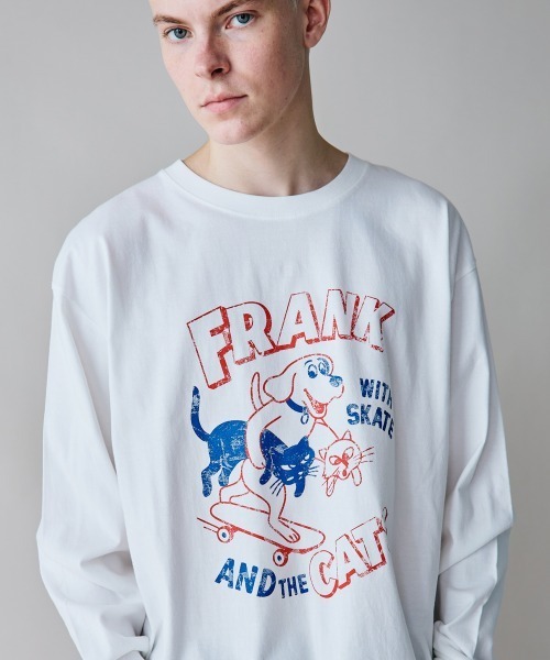 rehacer（レアセル） tシャツ : Chill Friends L/S T-Shirt / チル