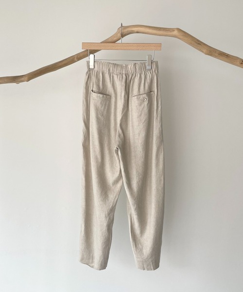 「CANAL JEAN」 「rcw」イージーパンツ 36 ナチュラル レディースの画像