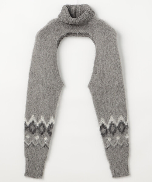 BASICKS（ベイシックス） ニット セーター Heart Nordic Arm Cover