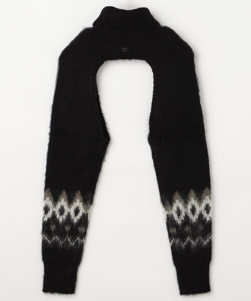 BASICKS（ベイシックス） ニット セーター Heart Nordic Arm Cover