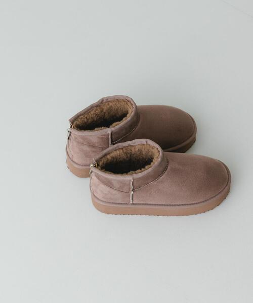 RODE SKO（ロデスコ） ブーツ 撥水フラッフィームートンブーツ