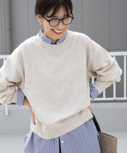 [URBAN RESEARCH DOORS] тренировочный cut and sewn MEDIUM темно-синий женский 