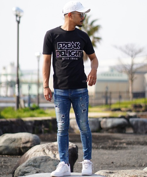 「adamsJUGGLER」 「RTEG」半袖Tシャツ X-LARGE ホワイト メンズ_画像4