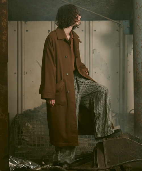 Casper John（キャスパージョン） コート SMALL アイボリー メンズ