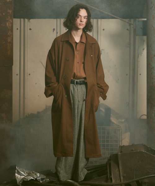 Casper John（キャスパージョン） コート SMALL アイボリー メンズ