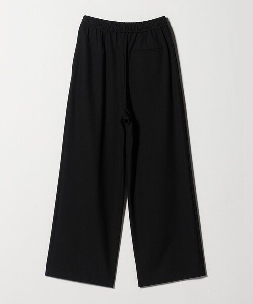 BEAUTY＆YOUTH UNITED ARROWS パンツ 裏起毛ジョーゼット ワイドパンツ