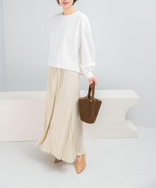 ロング スカート ワッシャープリーツスカート : ZOZOTOWN Yahoo!店