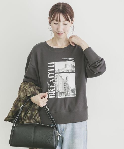 新品！◆Re Youth スウェット フォトプリント トレーナー L◆リユース ITEMS URBANRESEARCH（アイテムズ アーバンリサーチ） トレーナー