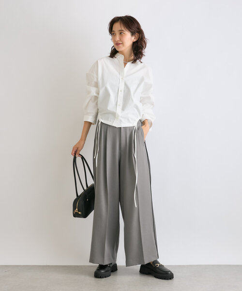 「RIVE DROITE」 パンツ 38 グレー レディース_画像3