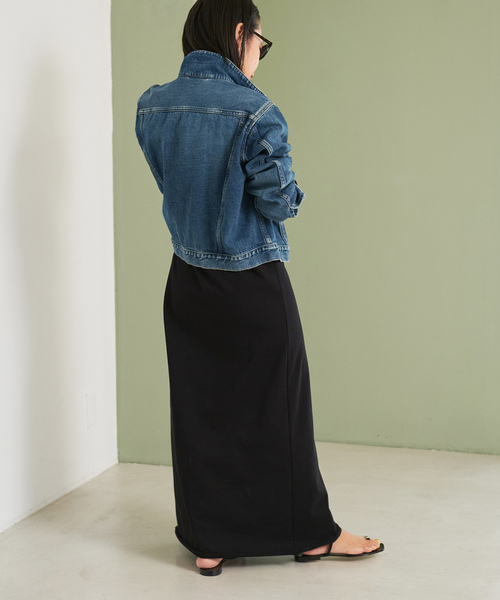 plage（プラージュ） デニムジャケット FREE ネイビー レディース