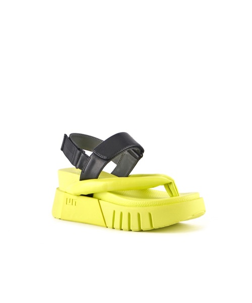 「UNITED NUDE」 フラットサンダル 38 イエロー レディース_画像3
