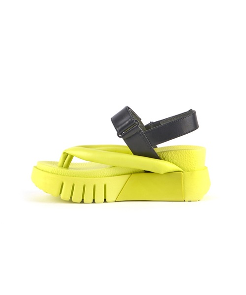 「UNITED NUDE」 フラットサンダル 38 イエロー レディース_画像6