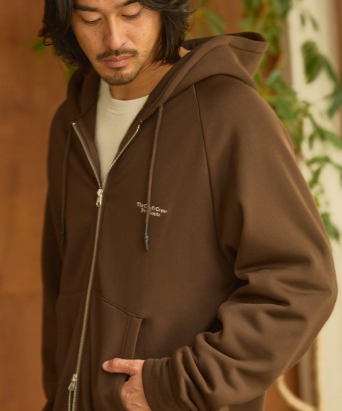 THE CRAFT CREW PRODUCTS パーカー 裏ボアフリース ボックスシルエット