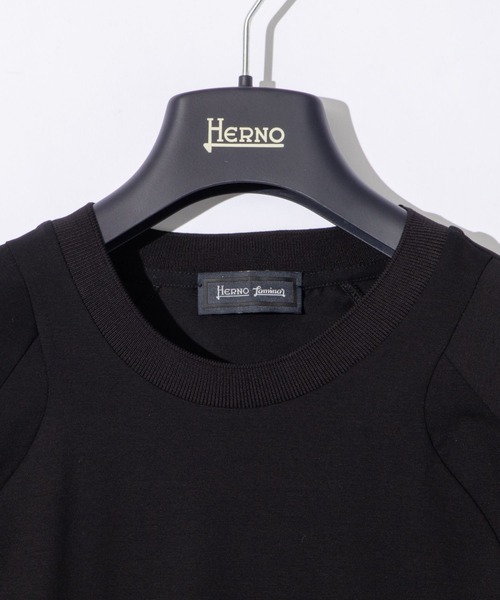 HERNO（ヘルノ） tシャツ HERNO SUPERFINE COTTON STRETCH スーパー