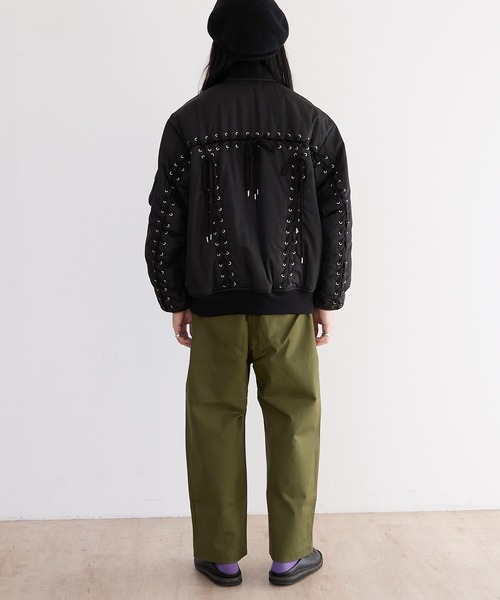 G.V.G.V.（ジーヴィージーヴィー） ma1 ma-1 G.V.G.V. REVERSIBLE LACE