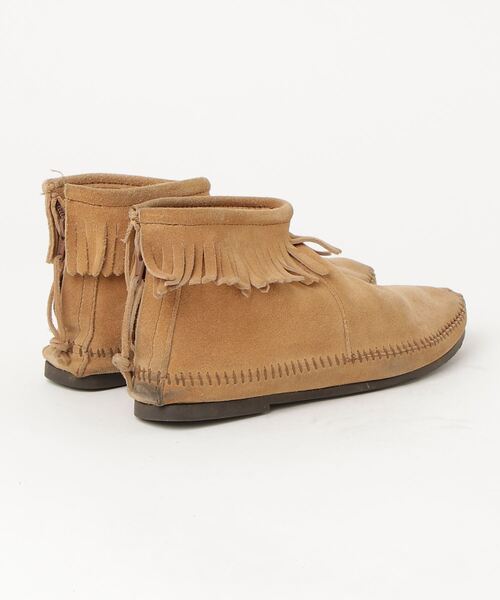 「Minnetonka」 ショートブーツ US8.5 ブラウン レディース_画像2