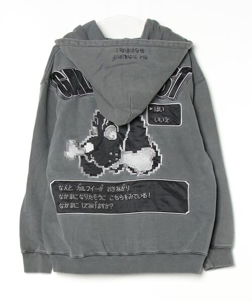 GALFY（ガルフィー） ジップアップパーカー L グレー メンズ