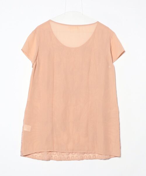 「LILIDIA」 半袖ワンピース FREE ベージュ レディース_画像2