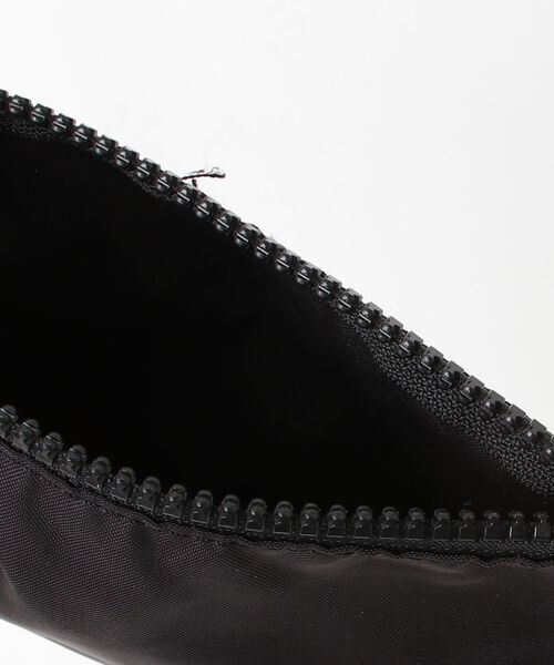 「FACTOTUM」 ワンポイントショルダーバッグ - ブラック レディース_画像4