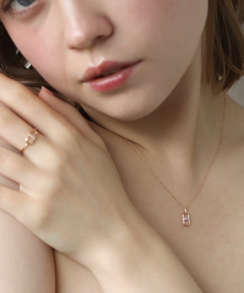 ネックレス ダイヤモンド ネックレス | K10YG「ミラ」 レディース メンズの画像
