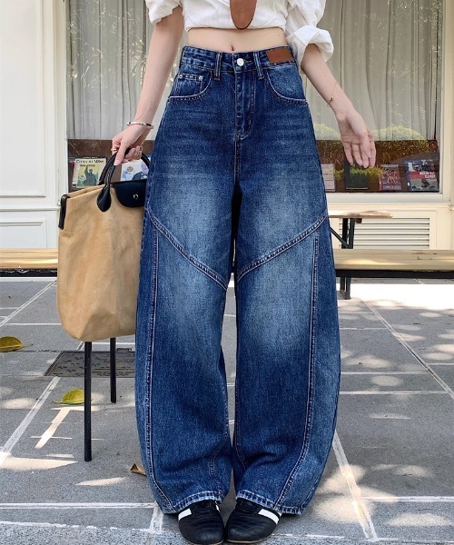 DENIME Lot 367 デニム　 42 ３td セットでジーパン半額 Dream garden（ドリームガーデン） ワイドパンツ ジーンズ デニム